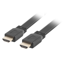 CABLE HDMI LANBERG MACHO/MACHO V2.0 4K PLANO 5M NEGRO
