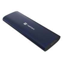 CARCASA SSD NATEC RHINO M.2 NVME LITE USB-C 3.2 GEN 2 ACERO NAVAL