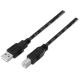 CABLE AISENS USB 2.0 IMPRESORA TIPO A M-B M NEGRO 3.0M