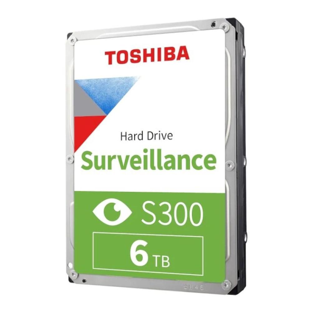 Toshiba s300 surveillance 6tb 3.5" sata-600 bulk