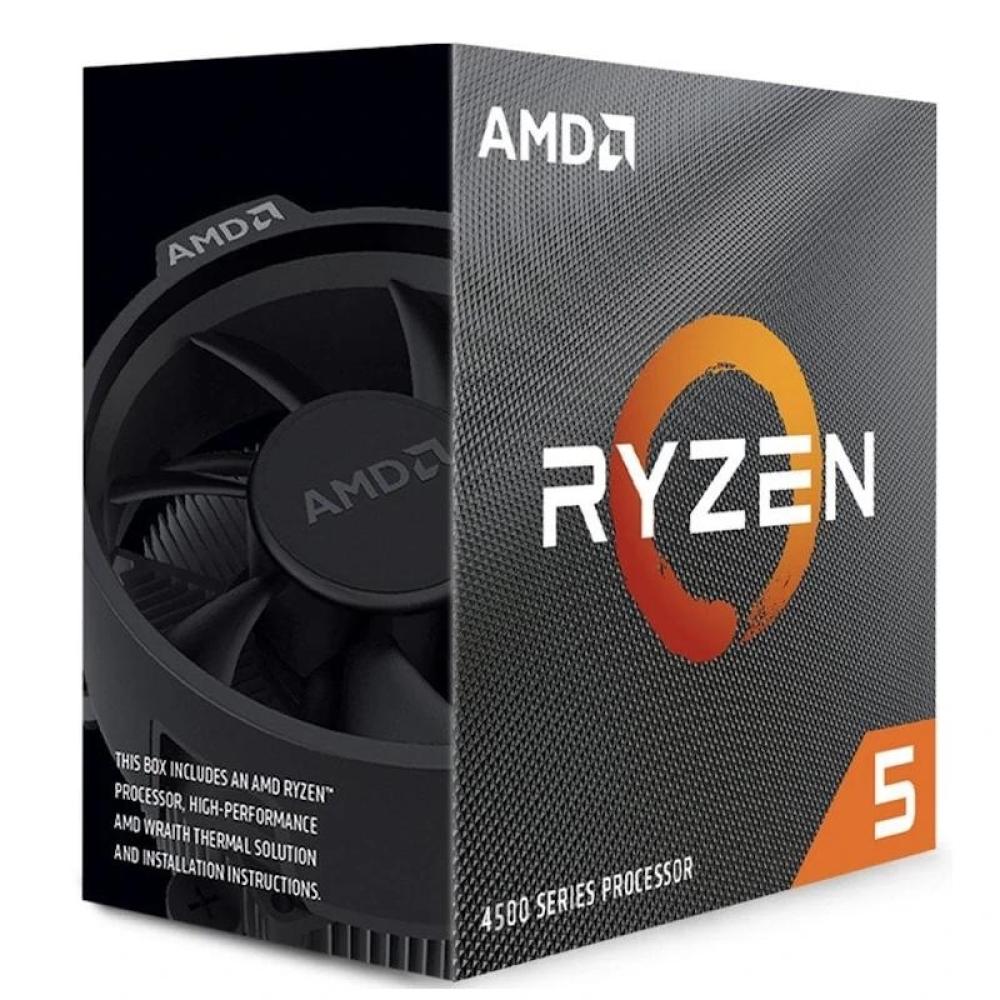 Amd ryzen 5 4500 3.6ghz 8mb 6 core am4 box+disipa