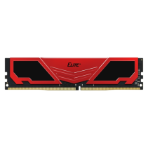 DDR4 TEAMGROUP ELITE HEATSINK 16GB 3200 NEGRO / ROJO