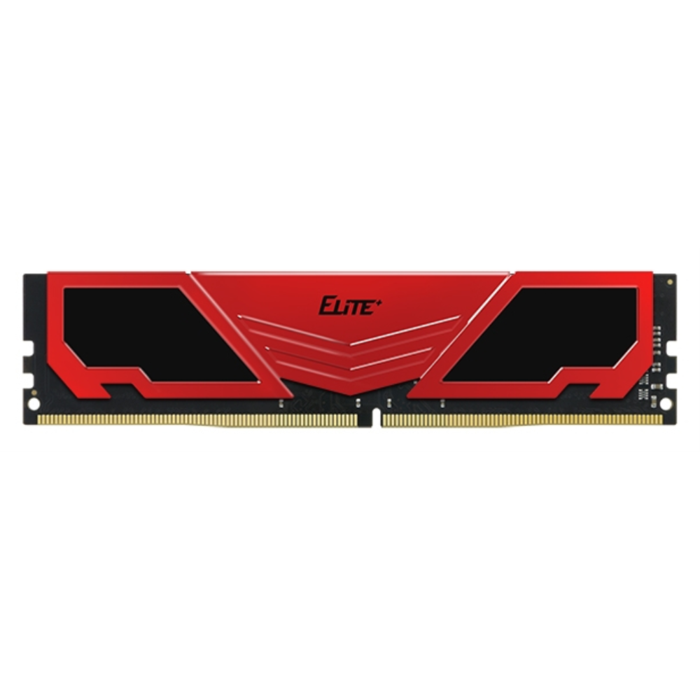 DDR4 TEAMGROUP ELITE HEATSINK 16GB 3200 NEGRO / ROJO