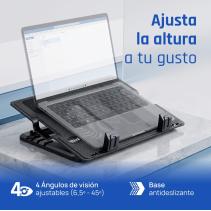 Iggual refrigerador portátil 1 ventilador rp1v17