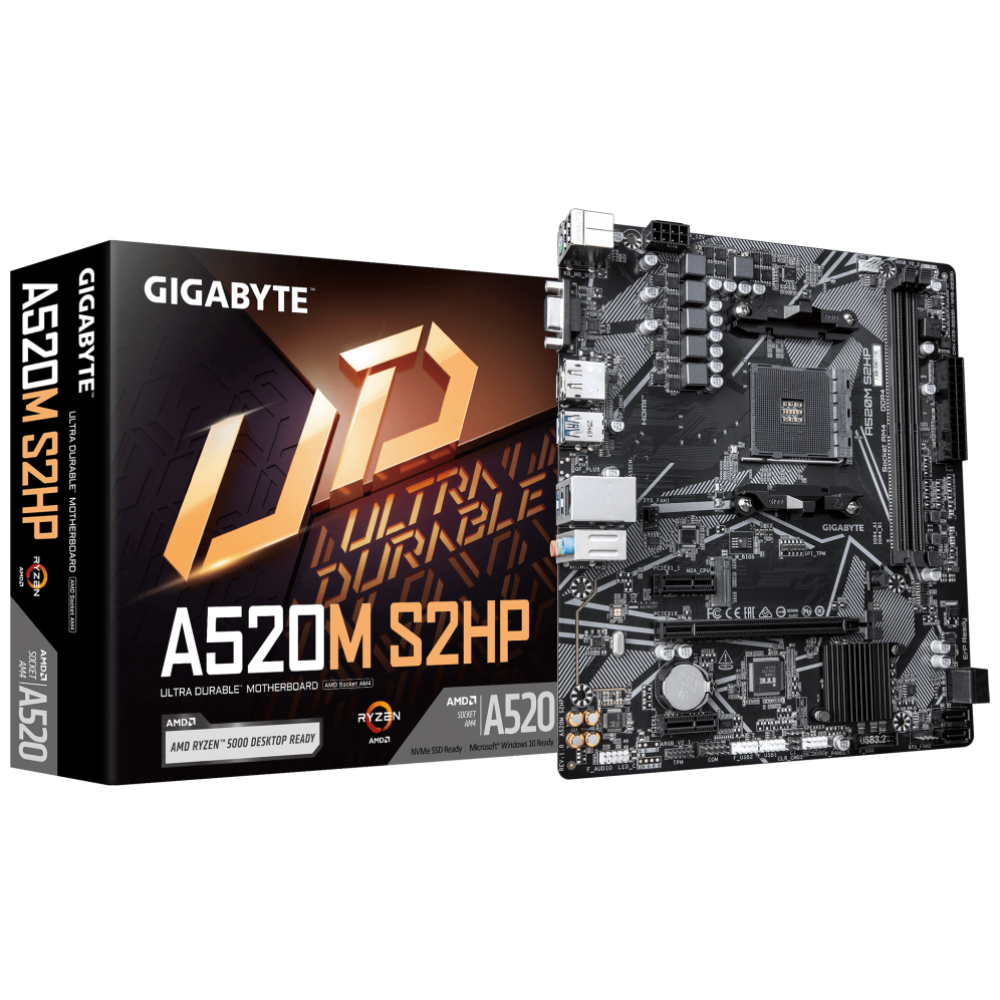 PLACA BASE GIGABYTE A520M S2HP AM4 DDR4