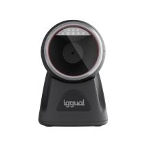 Iggual lector código barras sobremesa 2d usb