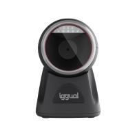 Iggual lector código barras sobremesa 2d usb