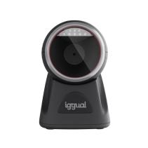 Iggual lector código barras sobremesa 2d usb