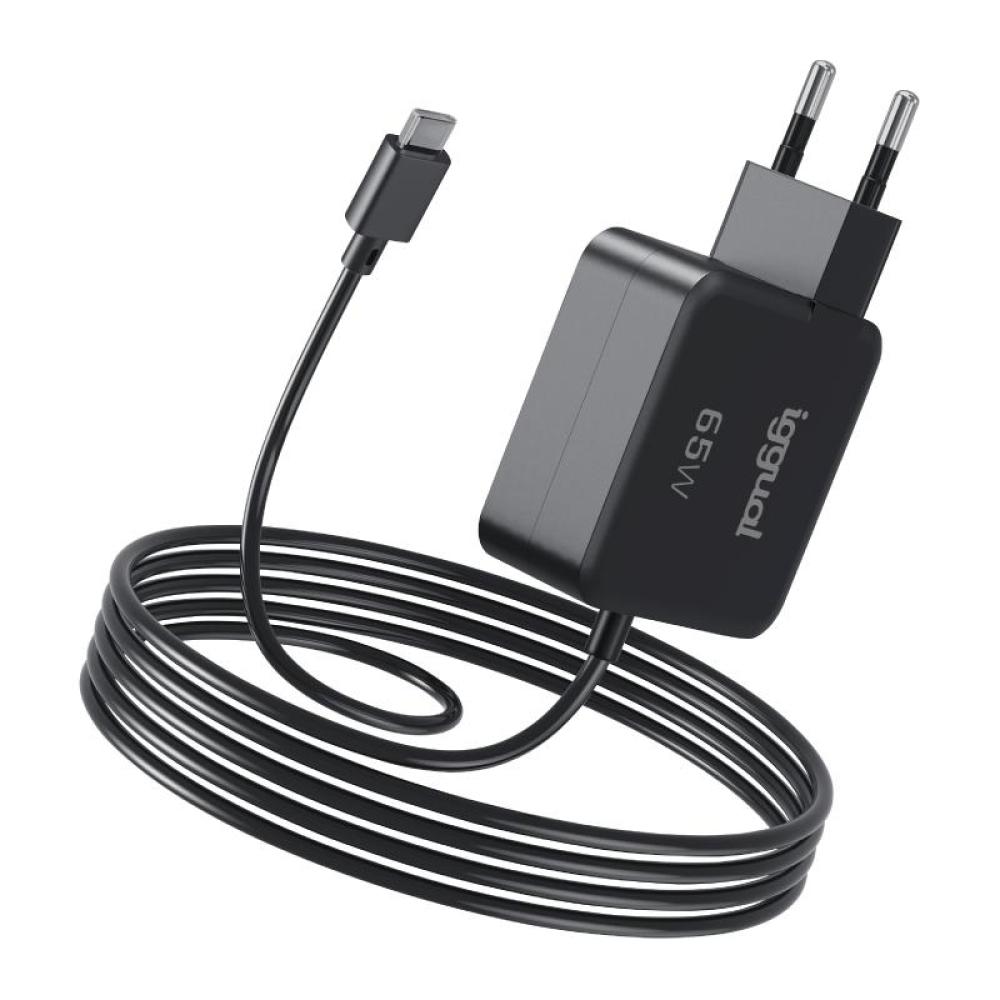 Iggual cargador portátil y móvil tipo c pd 65w