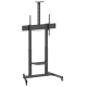 SOPORTE AISENS SUELO RUEDAS MANIVELA BANDEJA SOPORTE CAMARA TV 120KG 60-100"