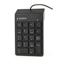Gembird teclado numérico por cable usb negro