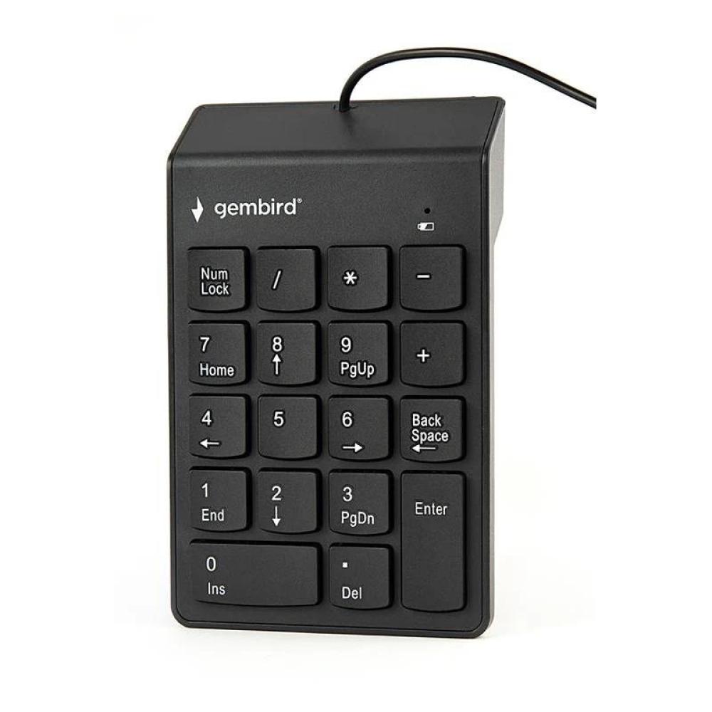 Gembird teclado numérico por cable usb negro