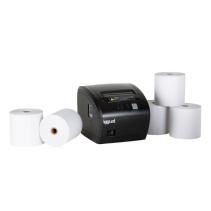 Kit impresora térmica tickets tp easy 80 + 5 rollo