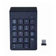 Gembird teclado numérico wireless usb negro