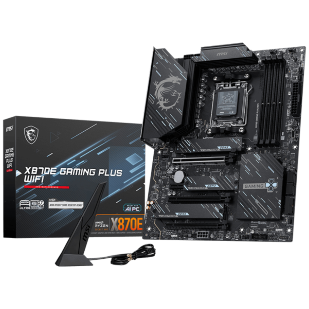 PLACA BASE MSI MPG X870E GAMING PLUS WIFI ATX AM5 4XDDR5