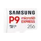 Samsung microsdhc p9 express 256gb v30, a1 800mbs