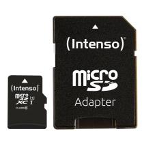 Intenso micro sd uhs-i premium 64gb c/adap pack 3
