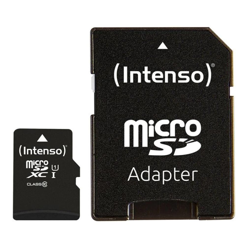 Intenso micro sd uhs-i premium 64gb c/adap pack 3