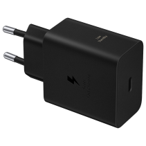 CARGADOR SAMSUNG USB-C 60W NEGRO SIN CABLE EP-T6010NBEGWW