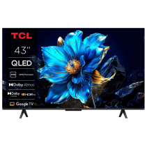 TV TCL QLED 43" 4K UHD SMART TV WIFI METALICO