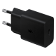 CARGADOR SAMSUNG EP-T1510 USB-C 15W BLACK CON CABLE