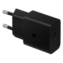 CARGADOR SAMSUNG EP-T1510 USB-C 15W BLACK CON CABLE