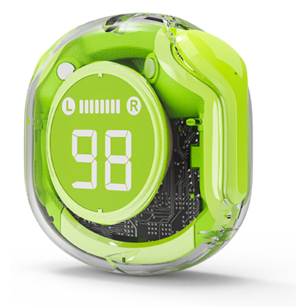 AURICULARES GEMBIRD TWST-01-G TRANSPARENTES VERDE BT