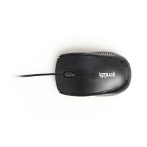 Iggual ratón óptico com-basic-800dpi negro