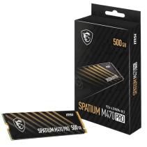Msi ssd spatium m470 pro 500gb pcie 4.0 5500mbs