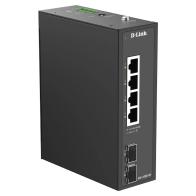 D-link dis-100g-06 switch industrial 4xgb 2xsfp