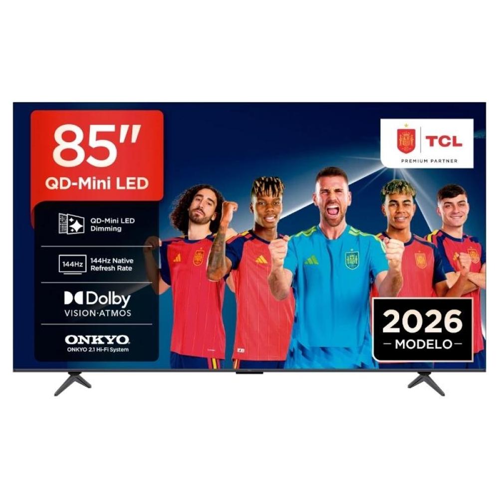 Tcl 85p8l tv 85" qd-mini led 4k uhd smtv google tv